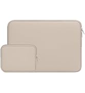 RAINYEAR 14 Inch Laptop Sleeve Case Protective Soft Padded Zipper Cover Carrying Computer Bag wit...