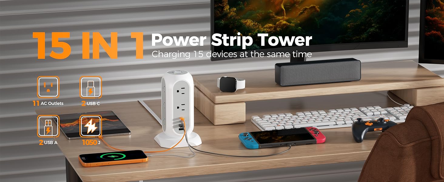 power strips with surge protection