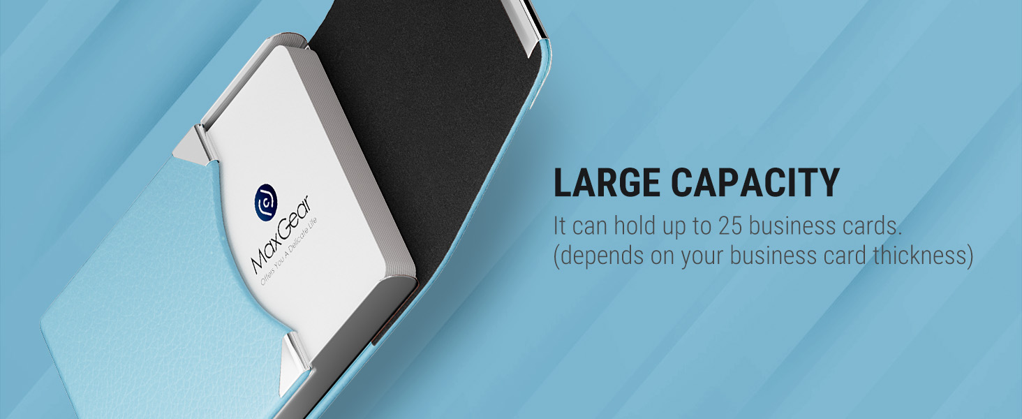 PU Leather Business Card Case