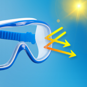 Uv protection swimming goggles