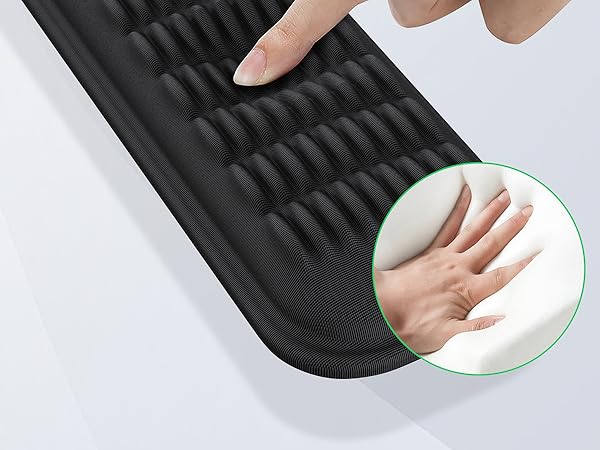 mouse pad and keyboard wrist rest