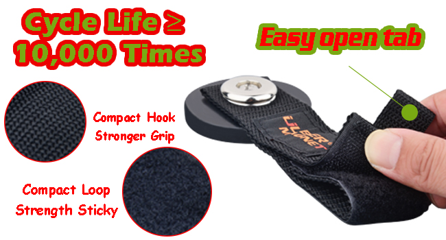 Strong Magnetic Storage Straps