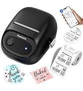 Phomemo Label Maker, M160 Portable Bluetooth Label Printer with 300+ Templates, 2 Inch Barcode La...