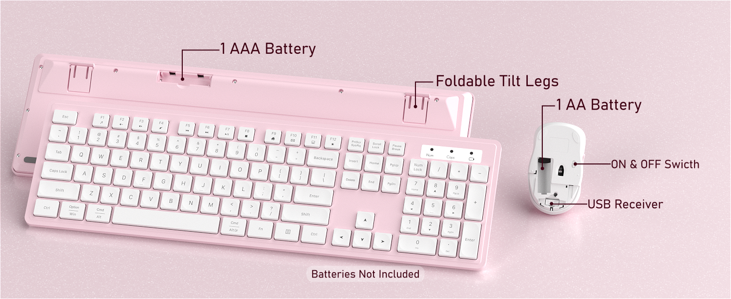 Wireless Keyboard and Mouse