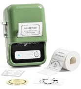 NIIMBOT B21 Label Maker Machine with Tape, 2 Inch Portable Sticker Printer Thermal Labeler for Gi...