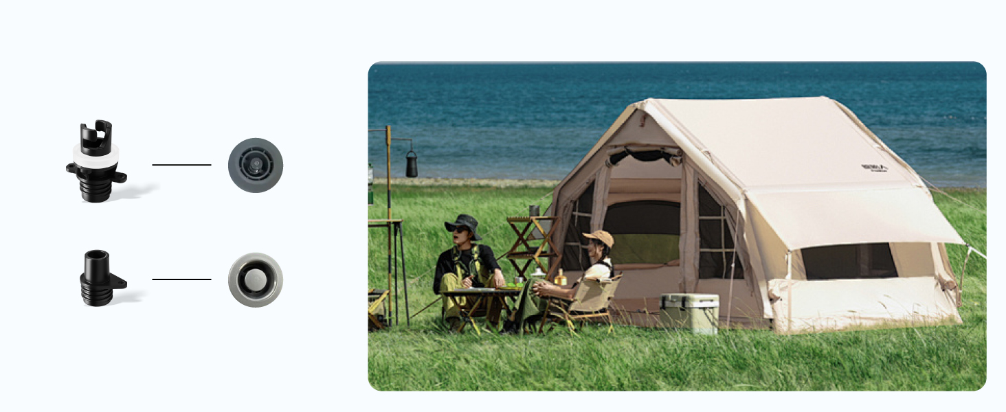 inflatable tent
