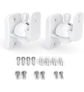 HomeMount Speaker Wall Mount Brackets - Surround & Bookshelf Speaker Wall Mounts Kit, Holds up to...