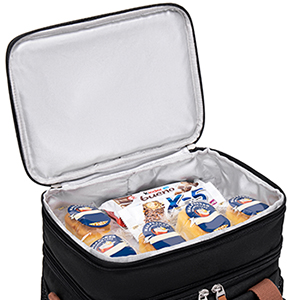 dual compartment lunch bag women lunch box longchera para mujer lunch tote bag cooler bag
