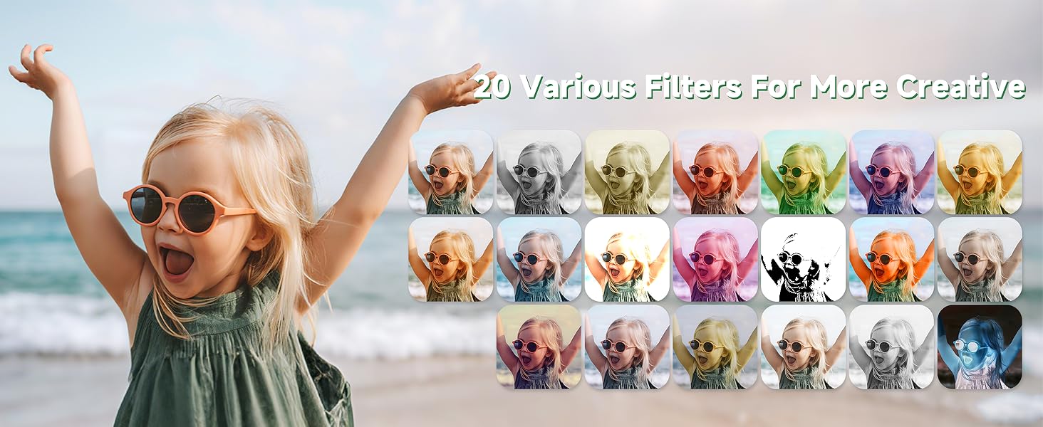 camer have multi-filter,camera for kids,digital camera for teens,good quality digital camera,