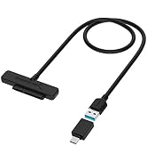 SABRENT USB 3.1 (Type-A) to SSD / 2.5-Inch SATA Hard Drive Adapter [Optimized for SSD, Support UA...