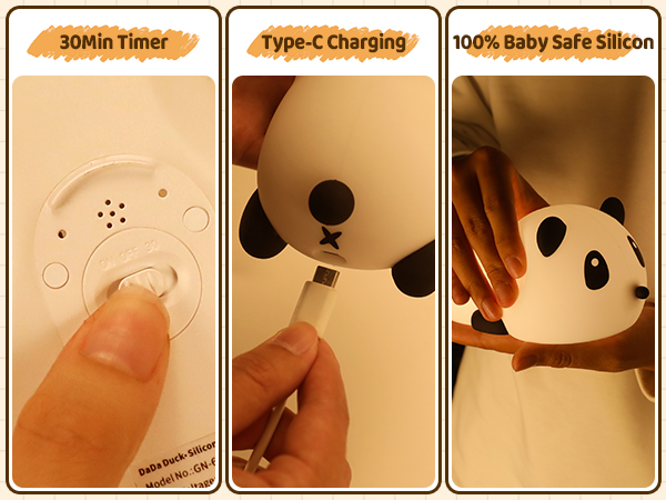 a picture of a baby toy with a hand holding a pen.