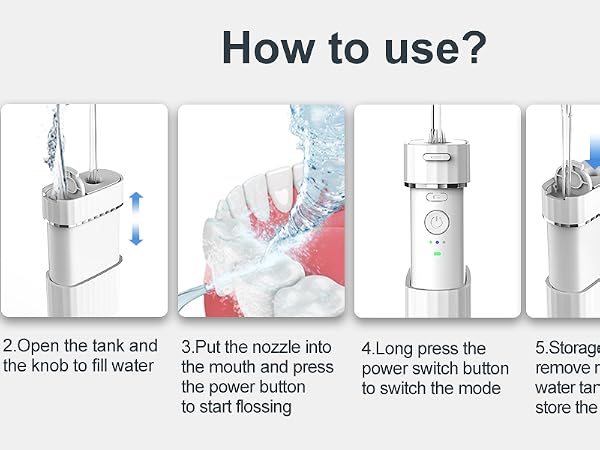 13 Water Dental flosser