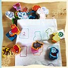 cotton toy storage bags
