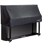 Mooson Piano Keyboard Cover Keep Your Upright Piano Safe with Our High-Quality Dust Cover - Piano...