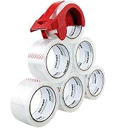 AUDTMWH Clear Packing Tape, Heavy Duty Packaging Tape Designed for Moving, Packing, Shipping and ...