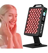 Red Light Therapy for Face and Body, 630nm 660nm 810nm and 850nm Near Infrared Light Therapy Pane...
