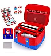 Owngen Carry Case for Nintendo Switch/OLED/Lite, Portable Waterproof Soft Shell Protective Travel...