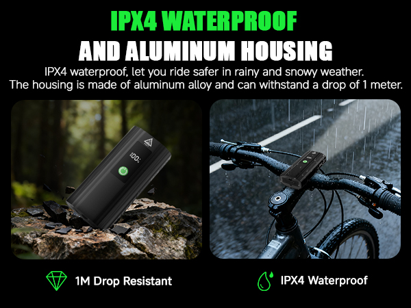 IPX4 WATERPROOF