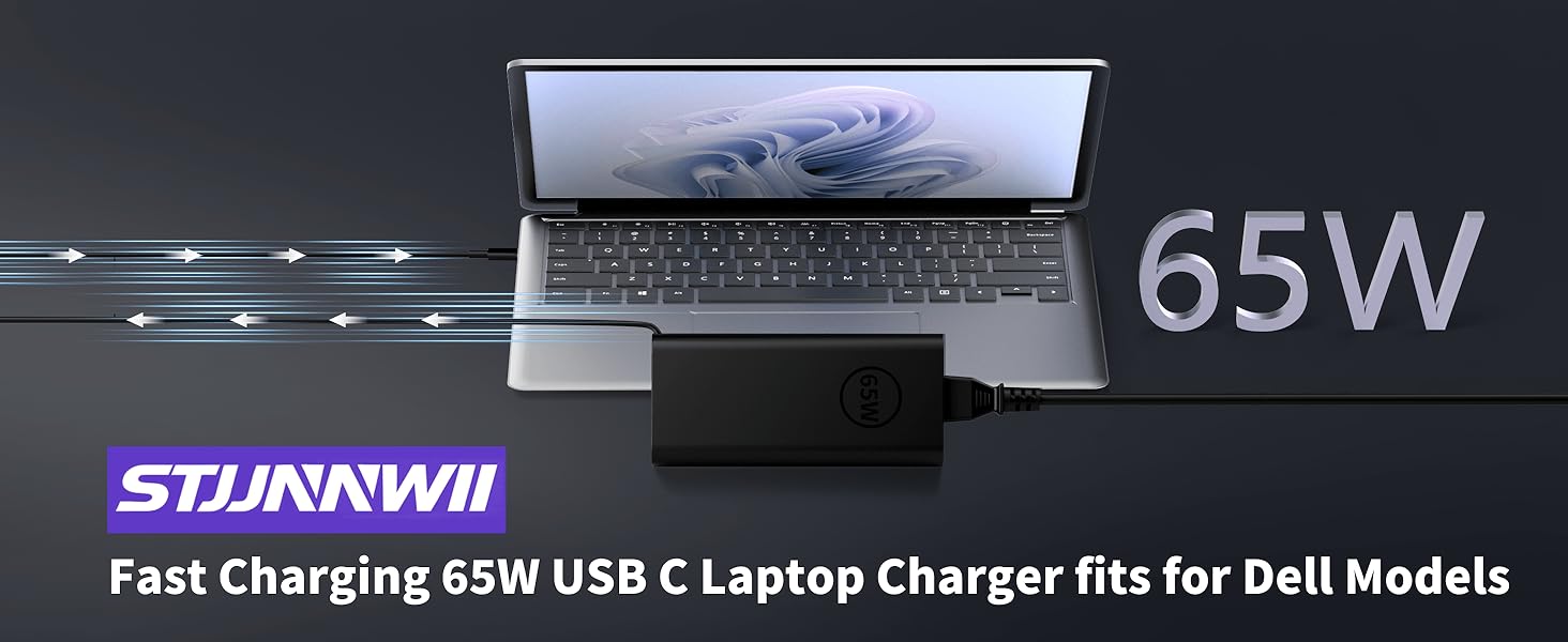 fits for dell pro 14 laptop charger