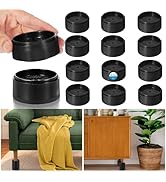 EGTTGIN 12 Pack Furniture Risers 1 Inch, Adjustable Bed Risers Heavy Duty for Table Desk Couch Ch...