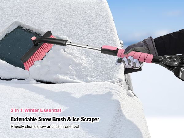 snow brush ice scraper