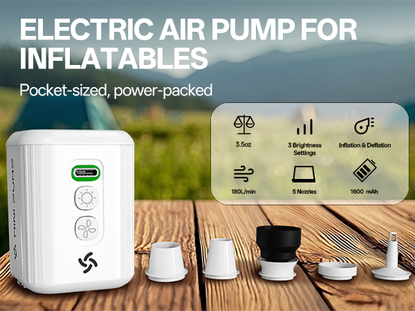 electric pump for vacuum bags mini air pump mini portable air pump rechargeable mattress pump