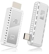 KVZOO USB-C Wireless HDMI Transmitter and Receiver, 164FT/50M Plug & Play | Ultra 4K Decode 1080P...