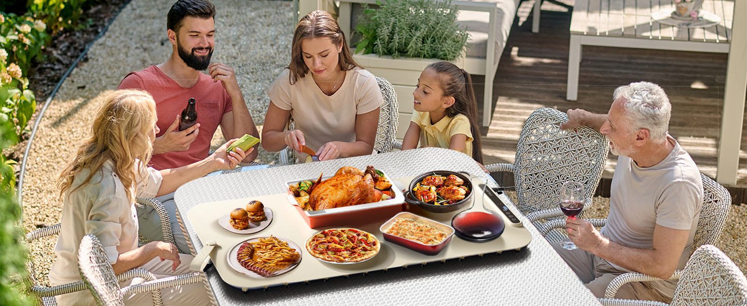 iTRUSOU Electric Warming Tray BW701