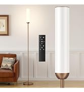 Ambimall LED Floor Lamp with Remote Control, 65" Standing lamp with Stepless Adjustable 3000K-650...