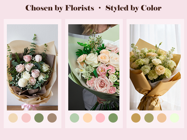 Floral Bouquet Wrapping Paper