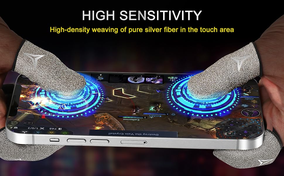 finger sleeves gloves for mobile gaming