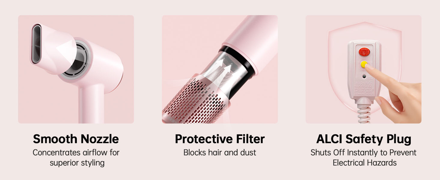 High-speed hair dryer