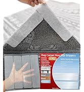 Urdar Brunnr Rug Carpet Non Slip Grippers for Floors, Large Carpet Tape Pads Removable, Strong Ad...