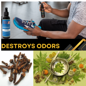 spray eucalyptus foot odor eliminator for shoes shoe freshener stinky feet lemongrass peppermint