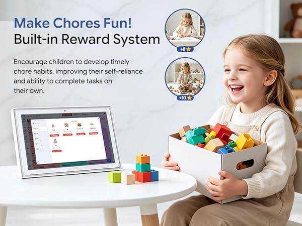 Make Chores Fun!Built-in Reward System