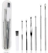 7 Pcs Ear Pick Earwax Removal Kit, BetyBedy Ear Cleansing Tool Set, Ear Curette Ear Wax Remover T...