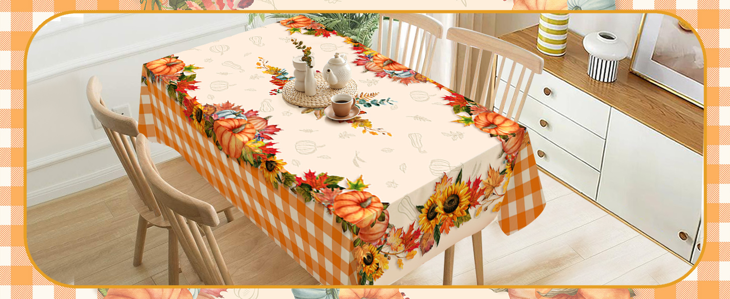 fall table cloths