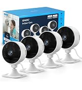 GNCC 2.4GHz Indoor Security Camera for Home, 1080P Baby & Pet Cam, 4-Pack | Baby & Pet Monitoring...