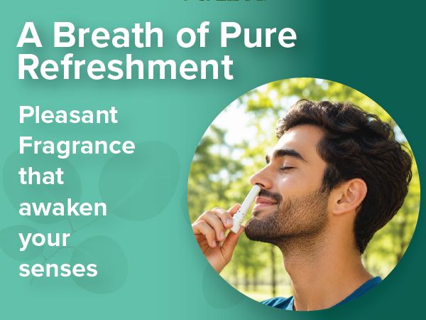 eucalyptus nasal inhaler stick for congestion and sinus relief