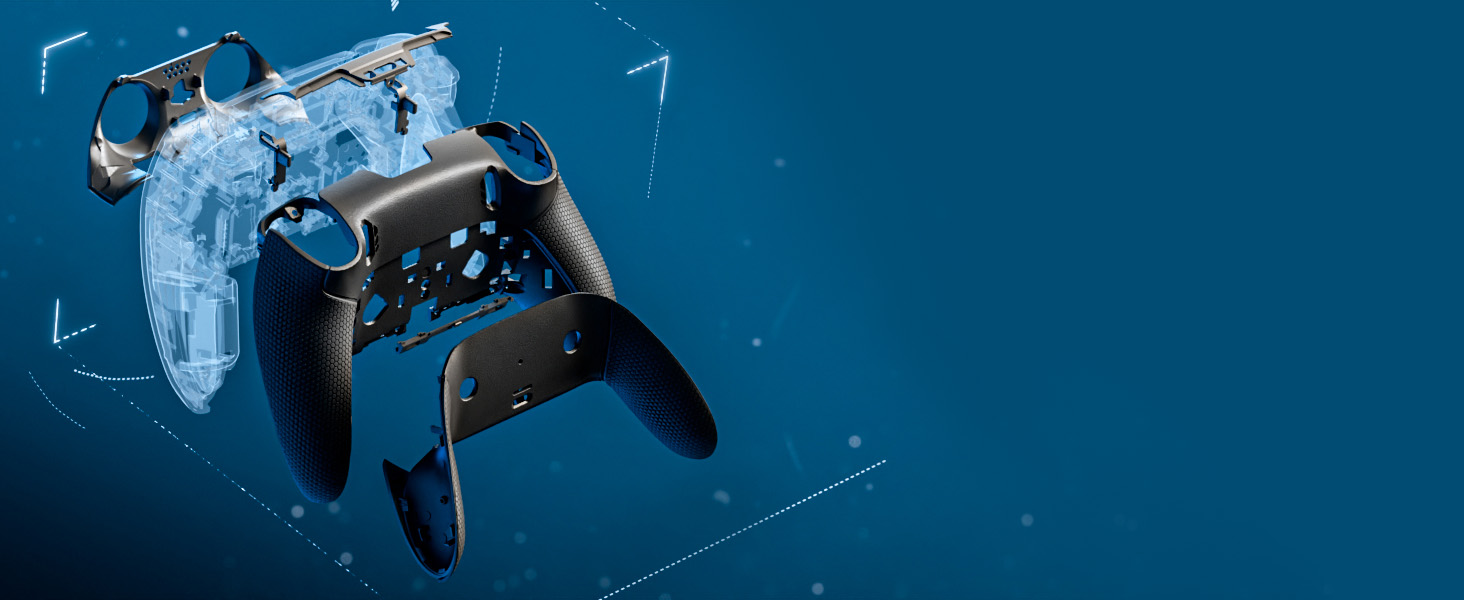 eXtremeRate Beyond-ARC Bottom Shell Kit Compatible with p s 5 Edge Controller