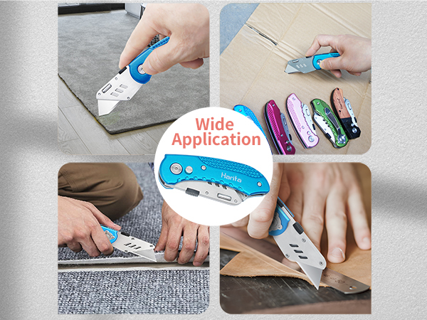 Harita box cutter utility knife-blue-05s