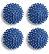 Whitmor Dryer Balls - Eco Friendly Fabric Softener Alternative (Set of 4),Blue