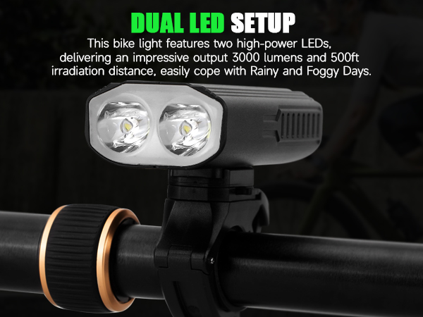 DUAL LED SETUP