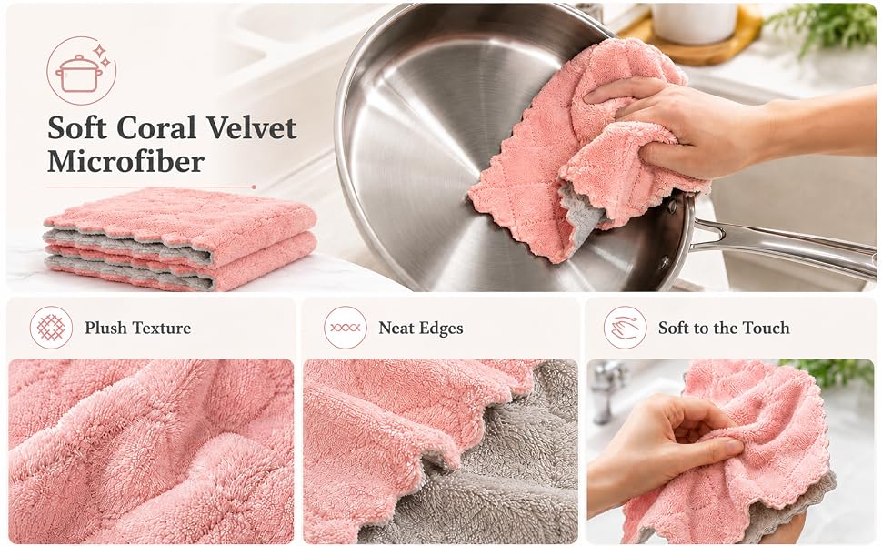 microfiber dish rags