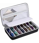 Legestori Travel Sunglasses Organizer? Case,? Portable Hard EVA Sunglass Carrying Case, Adjustabl...
