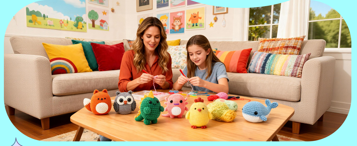 crochet kit for beginners adults