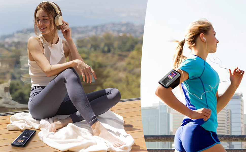 Mini reproductor de musica spotify music player bluetooth mp3 music player mp4 player with bluetooth