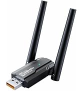USB WiFi 6 Adapter Bluetooth 5.4, AX900M Dual Band 5/2.4Ghz,Wireless Network External Receiver fo...