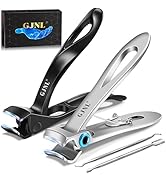 Toenail Clippers for Thick Nails for Seniors, 2026 Upgrade Angled Head Large Toe Nail Clippers, H...
