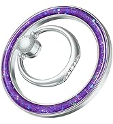 Magnetic Phone Grip, Allengel Magnetic Phone Ring Holder for Magsafe, Adjustable Kickstand for Sm...